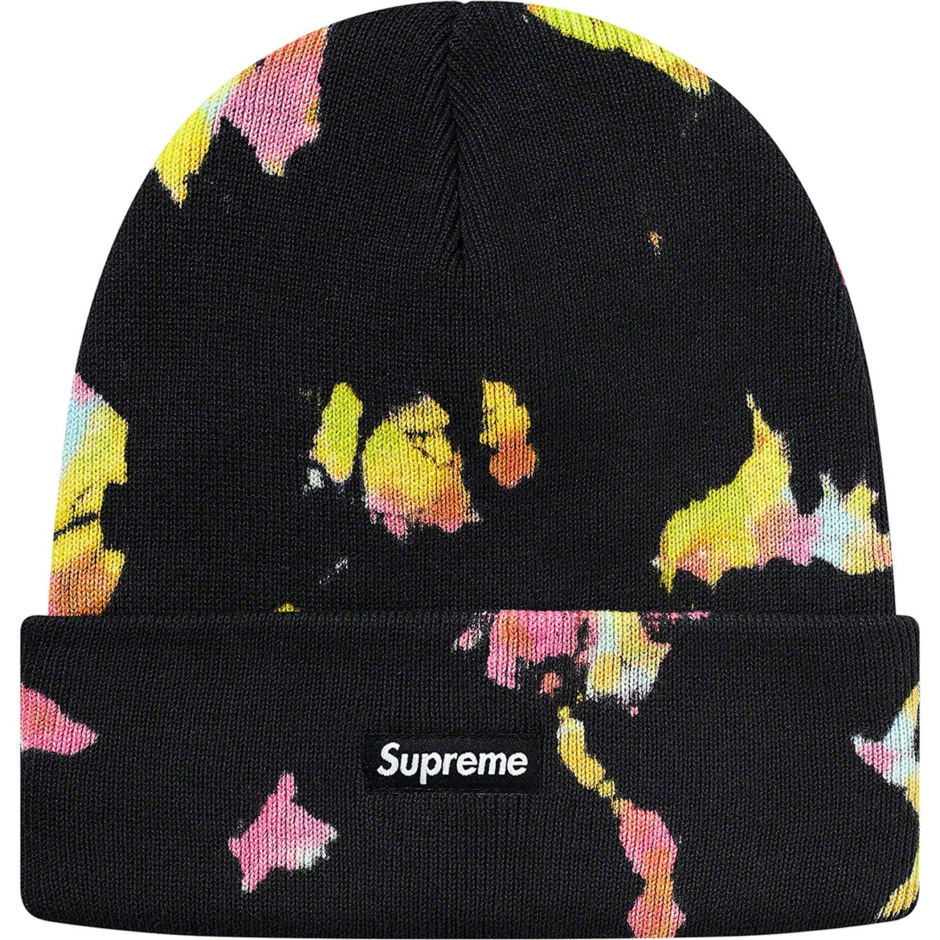 Splatter Dyed Beanie view 4